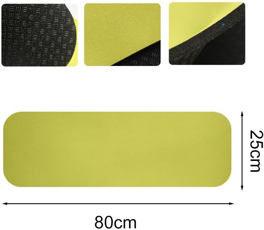 Treadmill Mat, 2 Pack Exercise Equipment Mat with Noise Reducing Foam, Gym Protective Mat for Exercise Bike, Rowing