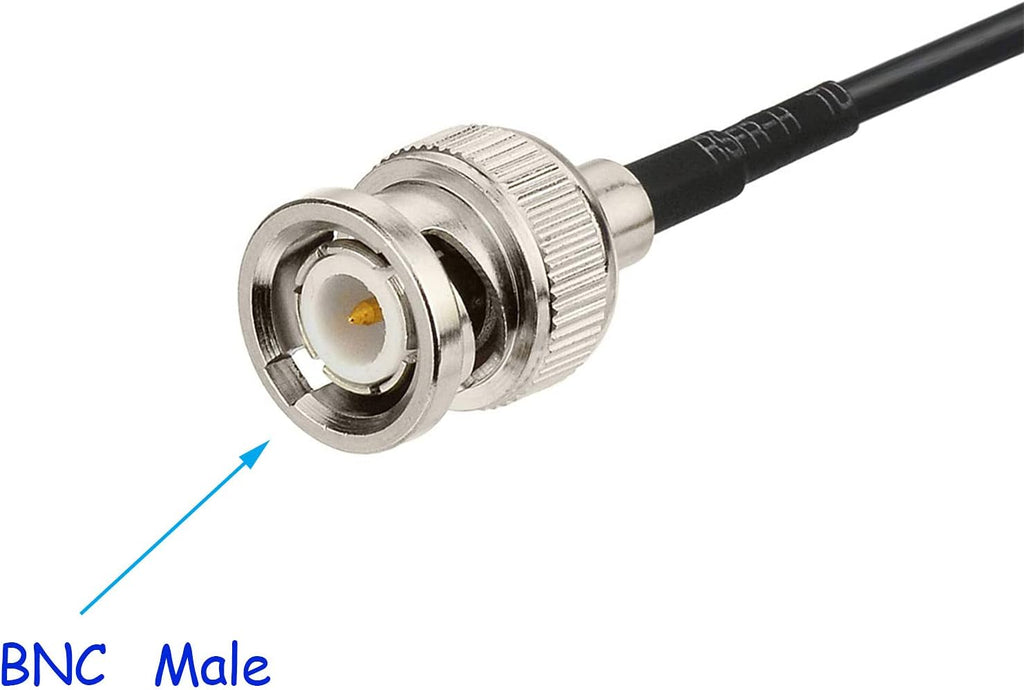 20-1300MHz Police Scanner Antenna HF VHF UHF Ham Radio BNC Male Antenna Magnetic Base (2-Pack) Compatible with Uniden