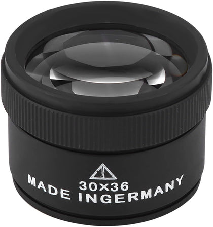 30X Coin Magnifying Glass, Portable Jewelry Loupe | Portable Pocket Magnifier for Coins, Jewelry, Maps, Antiques