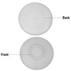 JCB Backhoe Loader Upper White Wear Pad Stabiliser – 5mm, 2 Pcs Set – Compatible with JCB 3CX (Part No. 331/20550)