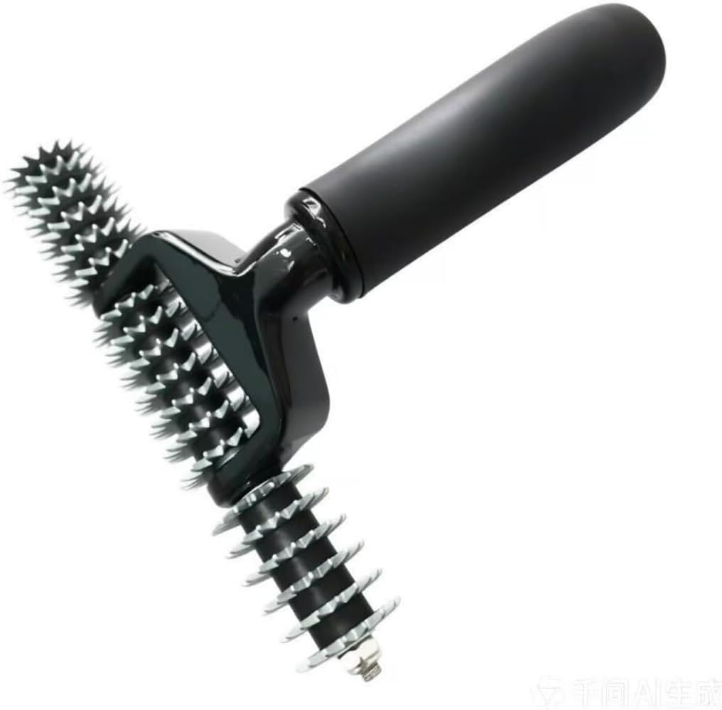 Carpet Seam Roller 6.25 Inch Wide, 19 Star Wheel Teeth - ZY494