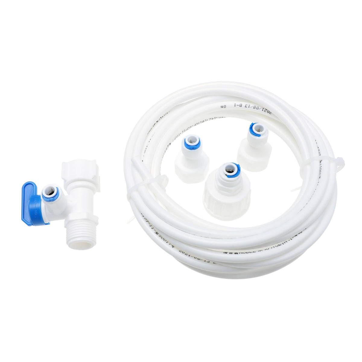 Ice Maker Water Line Connector Kit with Three-way Valve