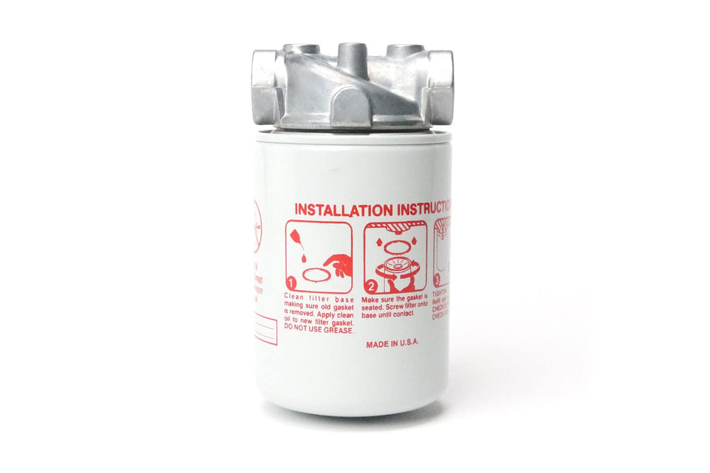 Chief Spin-On Hydraulic Filter Assembly, 10 Micron, 250 PSI, 25 GPM