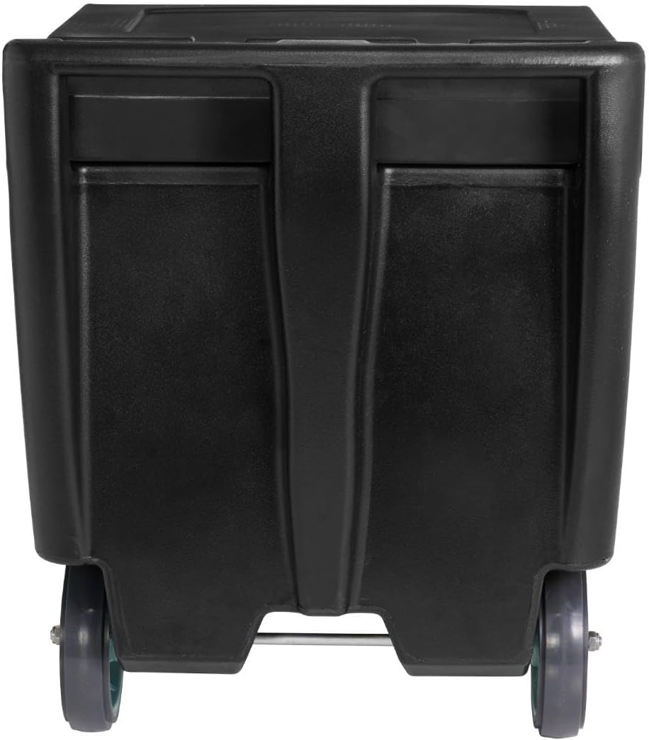 Commercial Plastic 125 lb. Mobile Ice Bin - (29A-132)