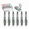 6 pc NGK V-Power Spark Plugs compatible with GMC C1500 4.3L V6 1985-1995