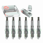6 pc NGK V-Power Spark Plugs compatible with GMC C1500 4.3L V6 1985-1995