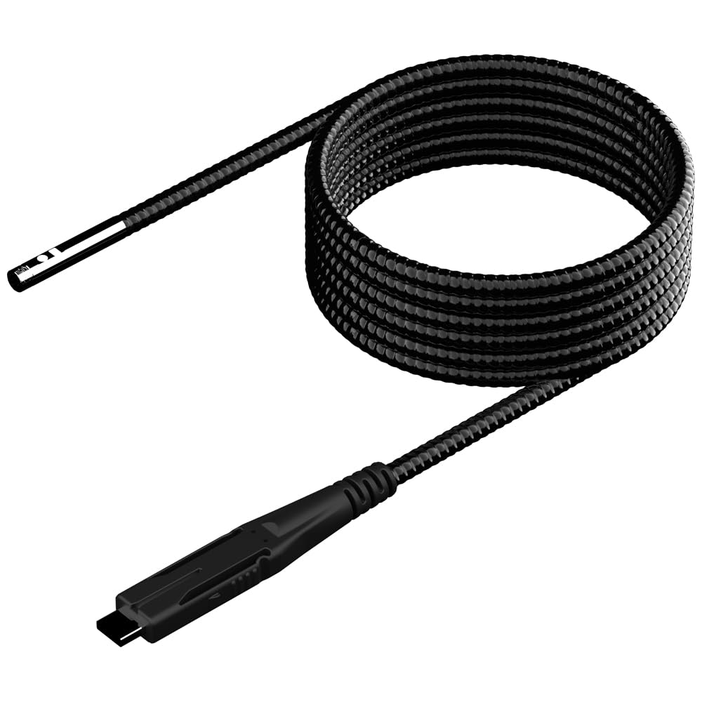 Klein Tools 69473 Borescope, 9mm 10-Foot Armored Waterproof Gooseneck Snake
