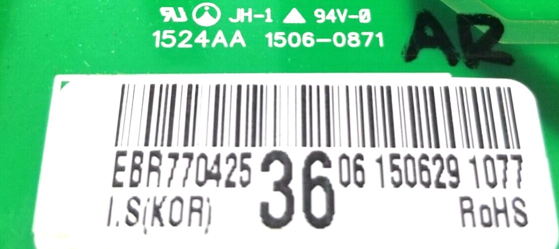 OEM Replacement for LG Refrigerator Control EBR77042536