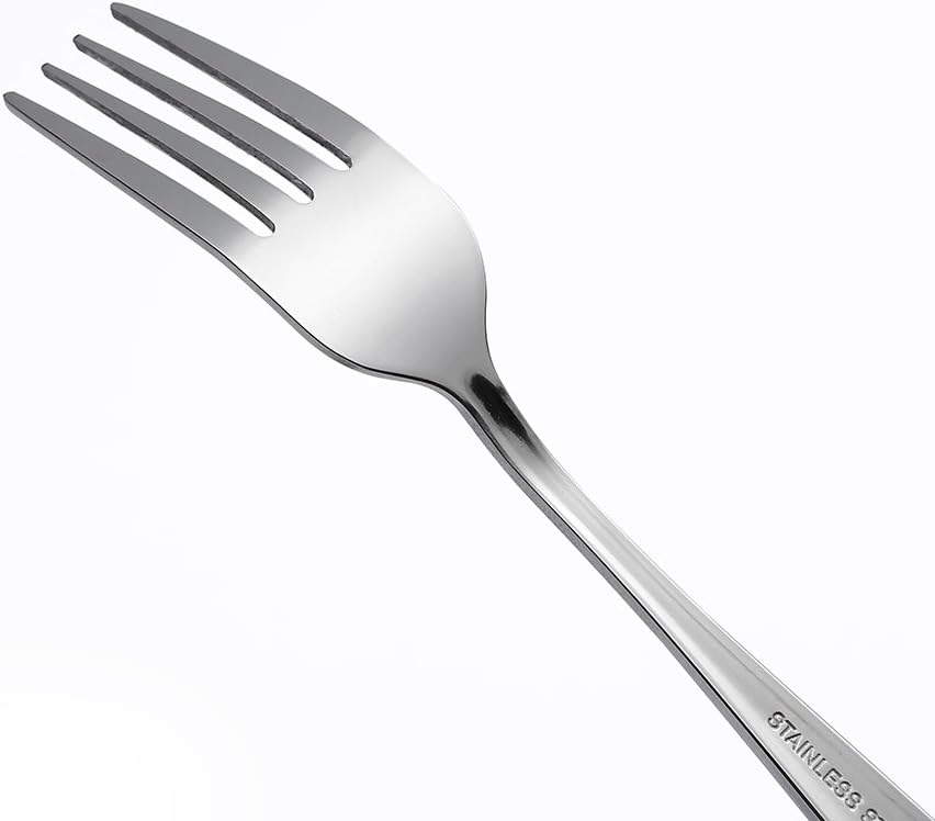 Stainless Steel Dinner/Salad Forks Set,24-Piece,8 Inches