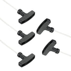 5pcs Engine Starter Handle, Lawn Mower Pull Cords 125cm Handle Pull Starter for Lawn Mower Gasoline Generator