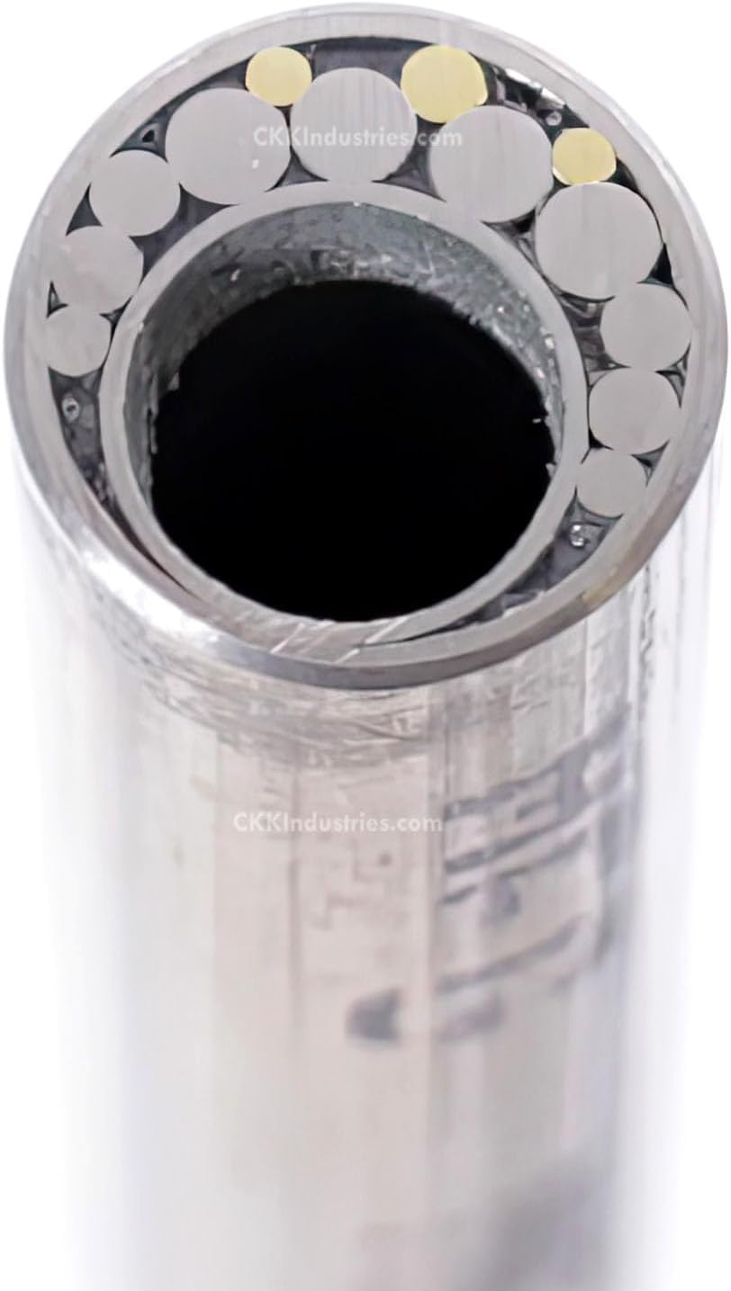 Mosaic Pin - (0.375 (3/8) Inch Diameter) - (970SBSS) - (Stainless Outer Material)(Brass & Stainless Inner Material)