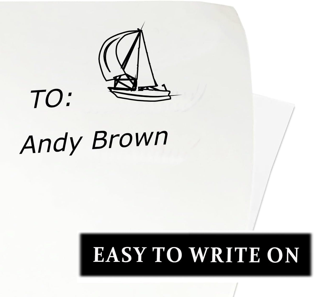 4" x 4" Thermal Labels Printable Shipping Label Stickers with Strong Adhesive, Large White Sticker Square Labels for