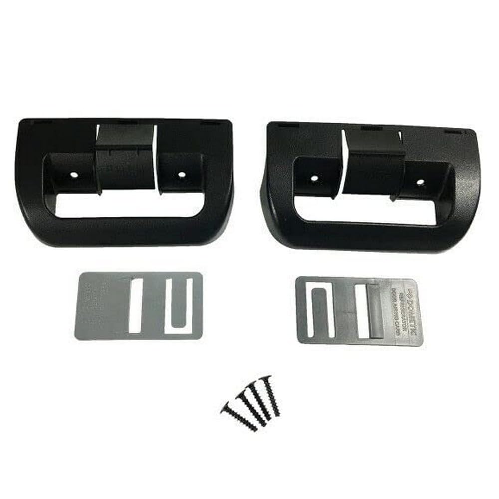 Dometic 38511740311 Black Door Handle Combo Kit for 6/8 Cu. Ft. Refrigerators