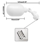 Pxyelec 3/8inch Tube Float Ball Valve, Top Install