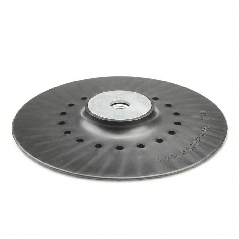 BHA 7 Inch Backing Pad for Fiber Discs, 5/8-11 Thread, Angle Grinder