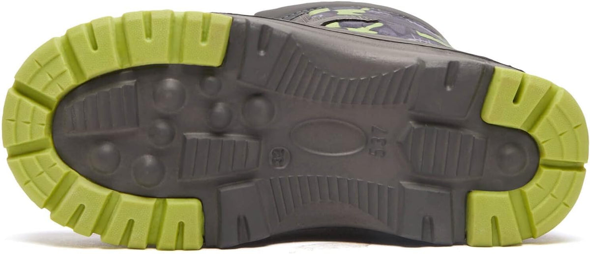 Boys' Waterproof Winter Snow Boots with Insulation for Cold Weather