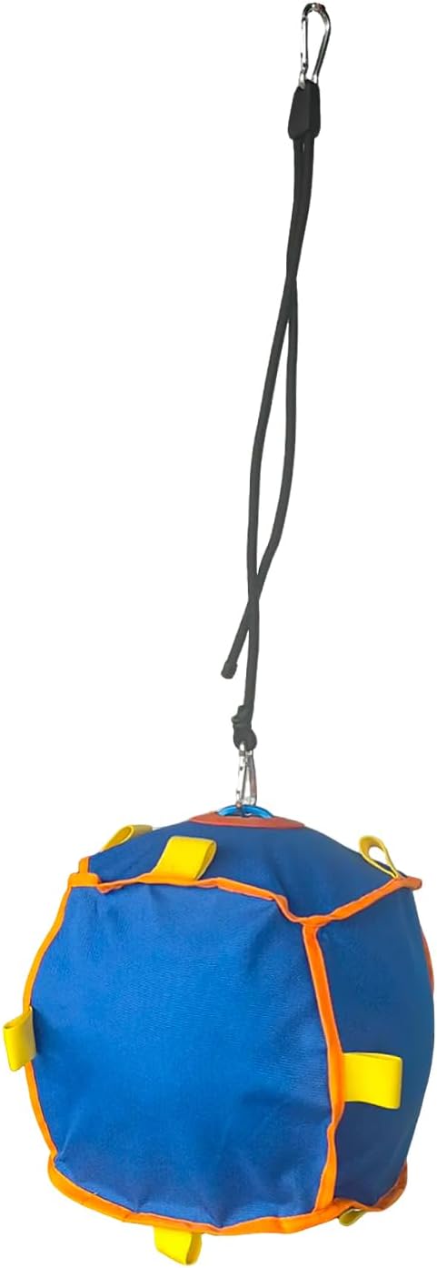 Jolly Ball for Horses-Horse Stall Boredom Toys(Blue)
