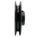 Saelno AK51-1 V Belt Pulley 1 inch Bore 4.95" OD,Mechanical Pulleys Cast Iron for A AX 3L 4L V-Belts,AK511 Pulley