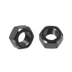 Kozelo 10pcs Hex Nuts 5/16"-24 Carbon Steel Fine Thread Black