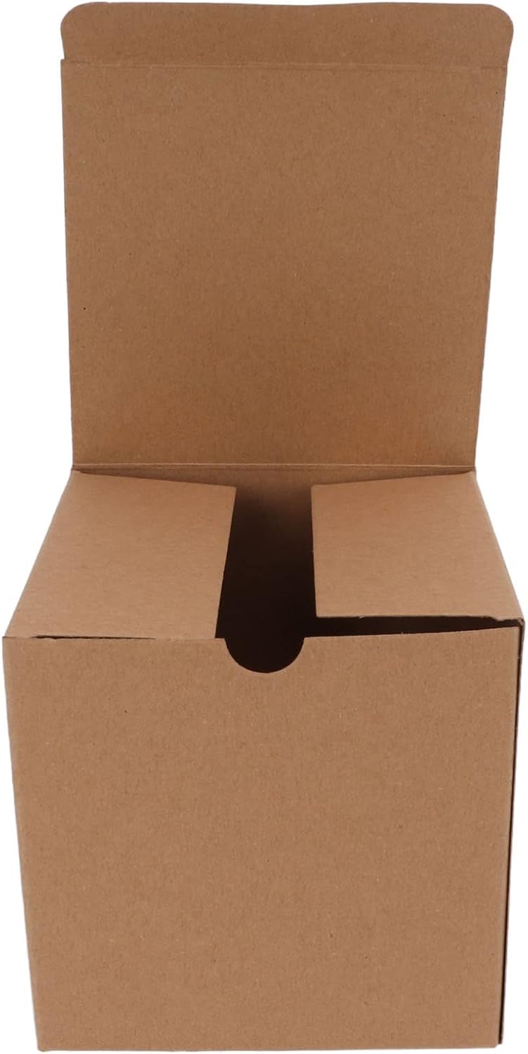 15PCS Bridesmaid Gift Box, Kraft Paper DIY Decoration Groomsmen Gift Box, Recyclable Small Gift Boxes with Ribbon for