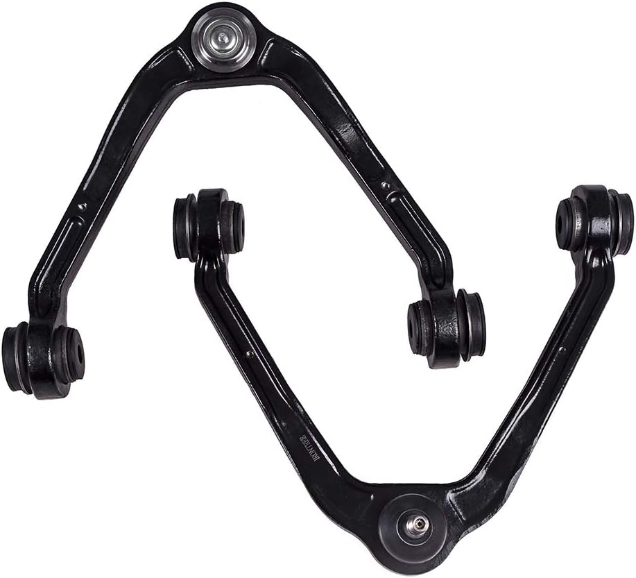 IRONTREE K80942 2Pcs Front Upper Control Arm for 99-14 Chevy Silverado 1500 Tahoe Suburban 1500 Avalanche 1500 Express 1500, 99-14 GMC Sierra 1500 Yukon Savana 1500, 02-06 Cadillac Escalade, K80826