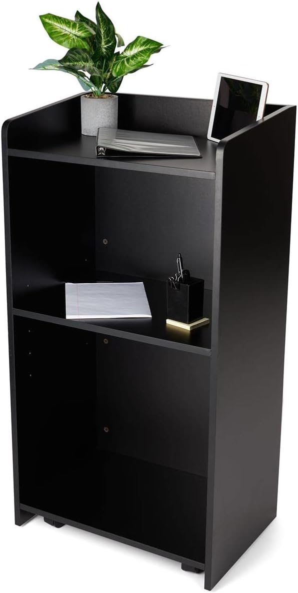 Black Hostess Stand