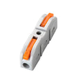 60 Pcs Lever Wire Connectors,1 Conductor Compact Splicing Wire Connectors