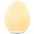 Night Light for Kids, Baby Egg Light for Nursery, 7 Colors Changing & Stepless Dimming, Soft Silicone Touch Night