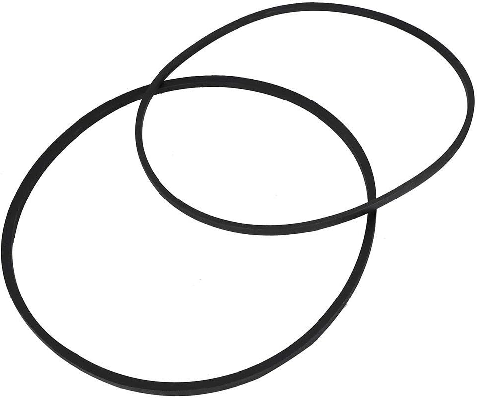 12112425 Belt Kit Replacement for Maytag & Whirlpool Washing Machine. 211124 & 211125 Washer Belt Set Include Pump Belt and Drive Belt Replace Parts FSP12112425, 12112425VP, 2111240 & 2111250