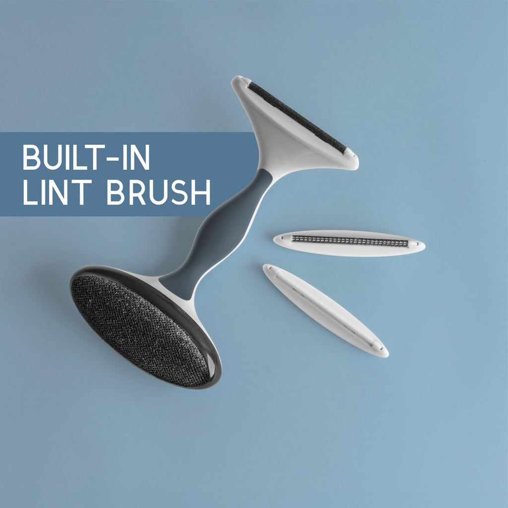 Battery-Free 4-in-1 Fabric Shaver & Lint Brush | Ultimate Fuzz Remover | Adjustable Depiller Lint Remover for