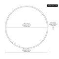 2 PK AS-160 Viton O-Ring, 75A 5-1/4" ID, 5-7/16" OD, 3/32" Width, Black