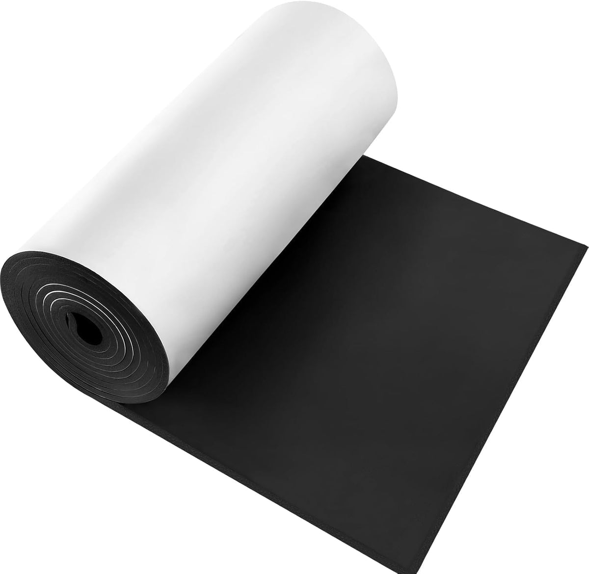 Adhesive Foam Padding Closed Cell Neoprene Foam Sheet, 1/8" x 12" x 59"