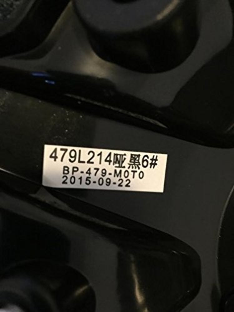 MO 479L214 HT 005-019 Black Center Cap