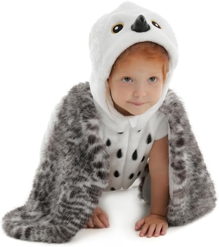 Baby Owl Costume Newborn, Infant and Toddler Boys Girls 0-4T | 90% Upgraded Flannel Fleece/ 10% Spandex, Versatile