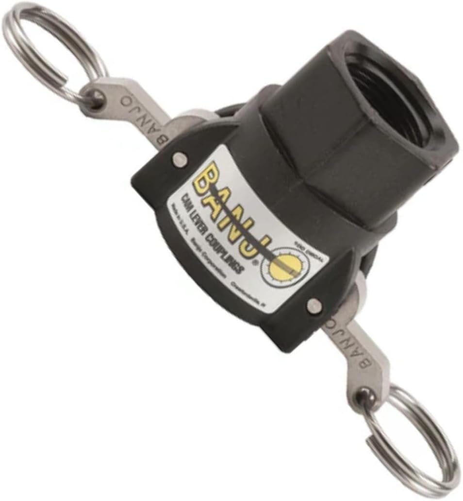 2" Banjo Poly Cam Lever Female Coupler - 2" Female NPT 200D