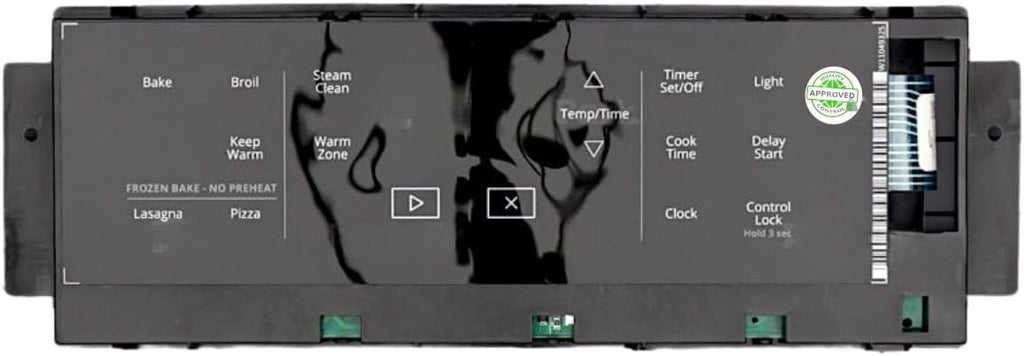 W11528177 4963834 AP7179186 CKD567368X compatible with Whirlpool Electric Range Control Assembly NON OEM Part fits old number W11528177 4963834 AP7179186