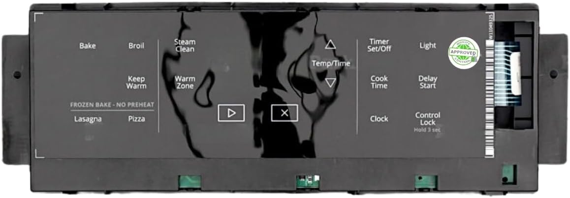 W11528177 4963834 AP7179186 CKD567368X compatible with Whirlpool Electric Range Control Assembly NON OEM Part fits old number W11528177 4963834 AP7179186