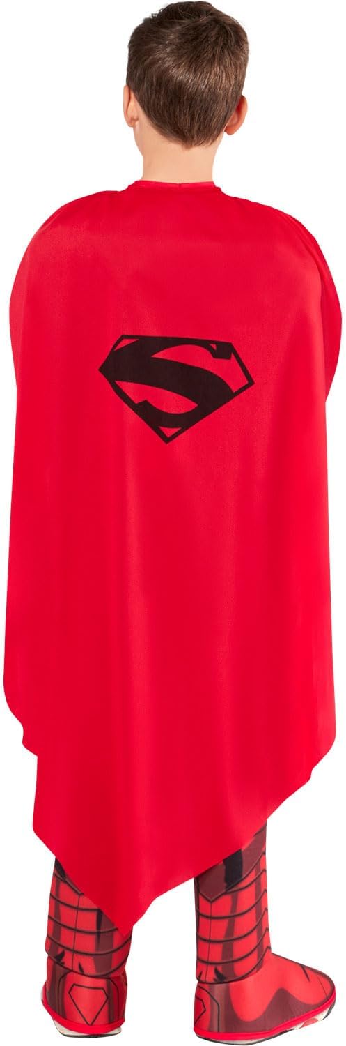 DC Comics Superheroes: Superman Costume for Kids, Boy's Large