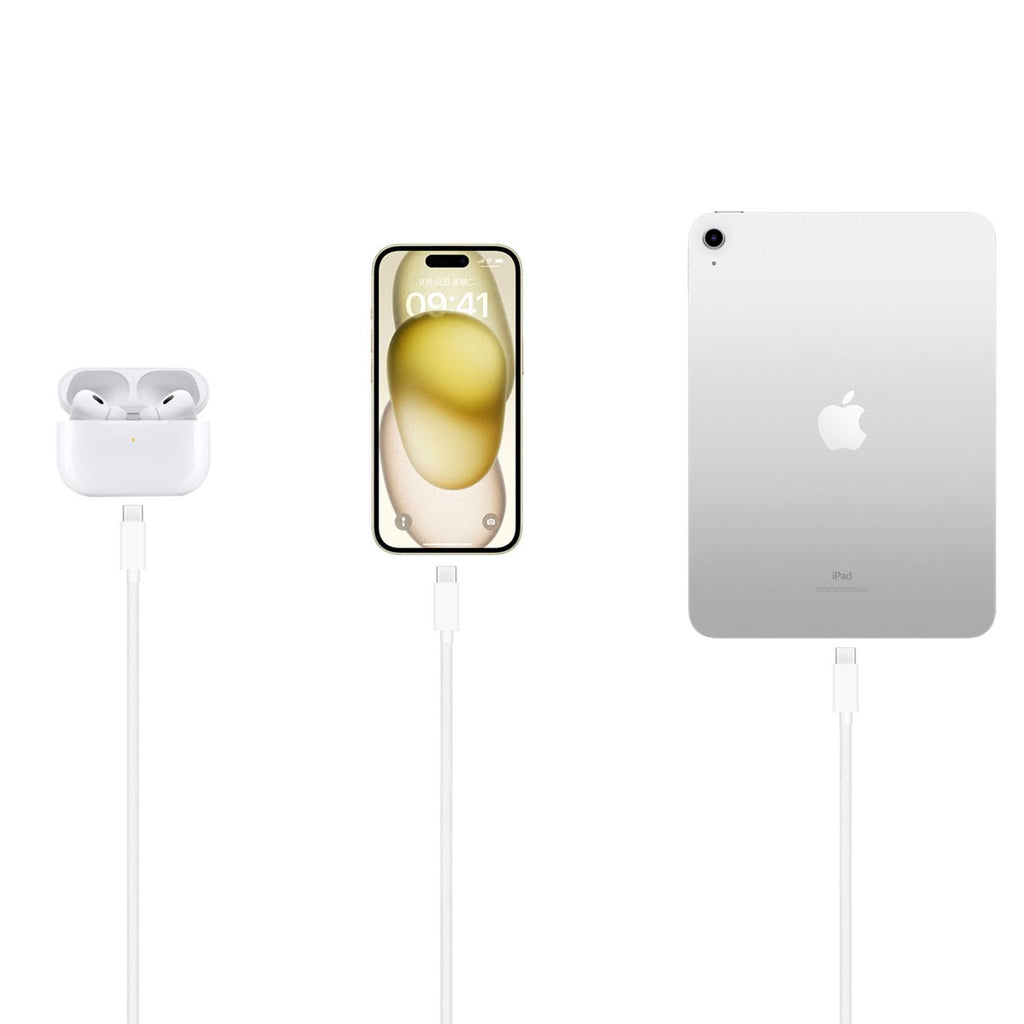 iPhone 15/16/16E/17/17E USB A to USB C Woven Cable for iPhone 17 15 16 Pro Max, 15/16 Plus, iPad 10th Gen,iPad Pro