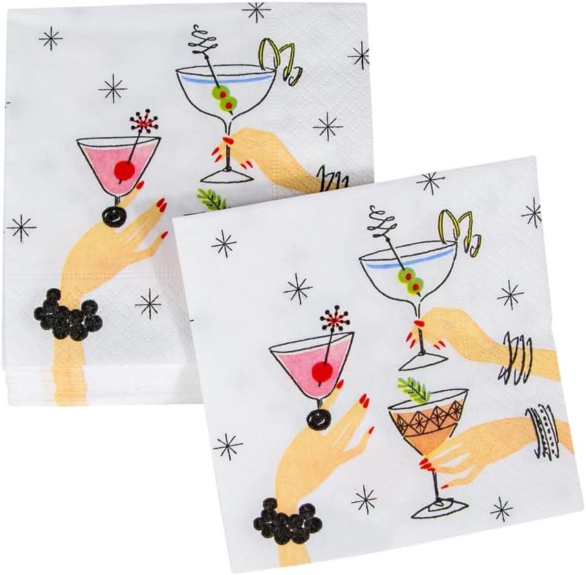 Aperitivo Cocktail Napkins - 20 Per Package