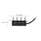 4 Key Range Hood Switch Button Panel for Home Kitchen Use