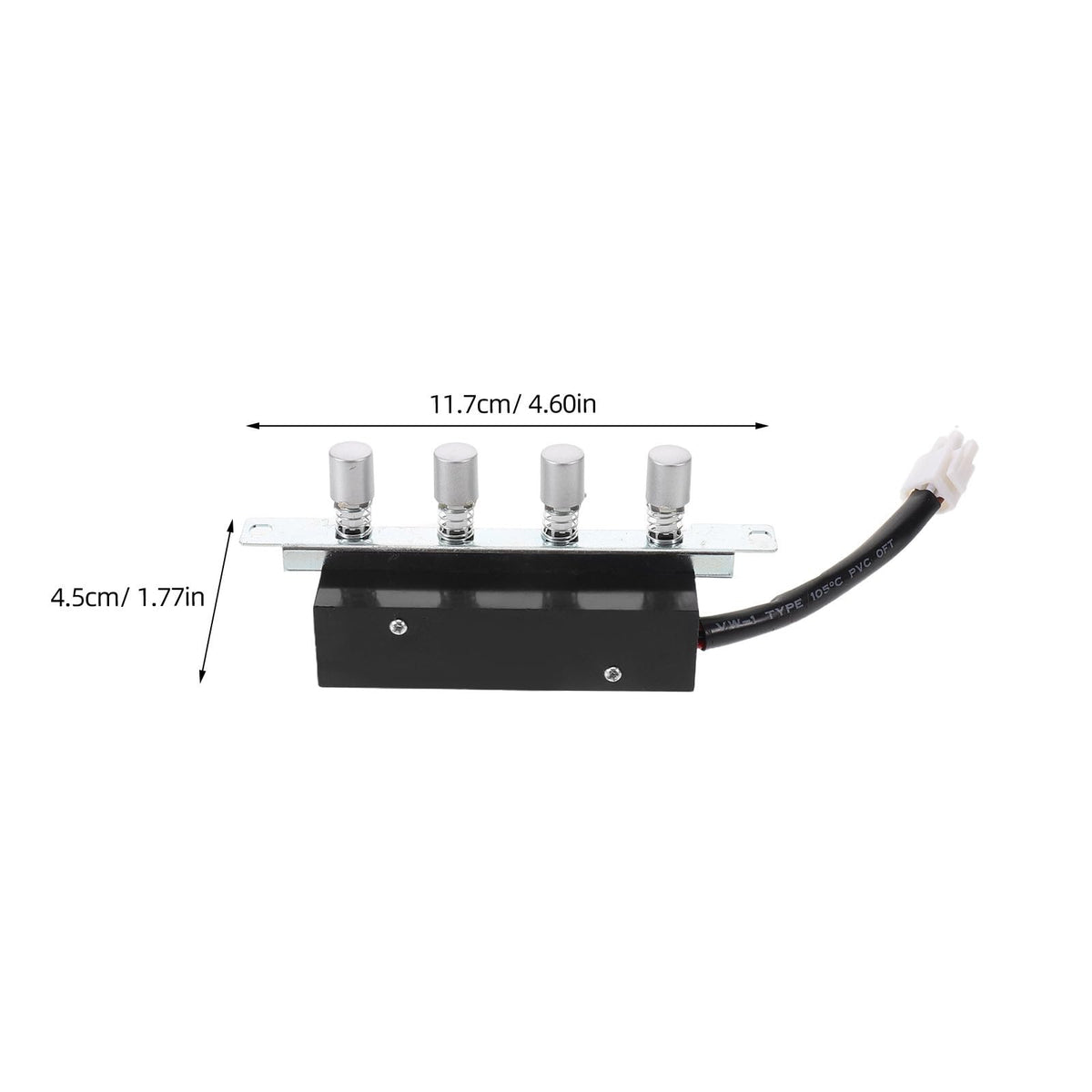 4 Key Range Hood Switch Button Panel for Home Kitchen Use