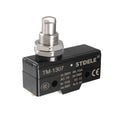 uxcell TM-1307 SPDT 1NO+1NC Panel Mount Snap Button Type Micro Limit Switch Screw Terminals