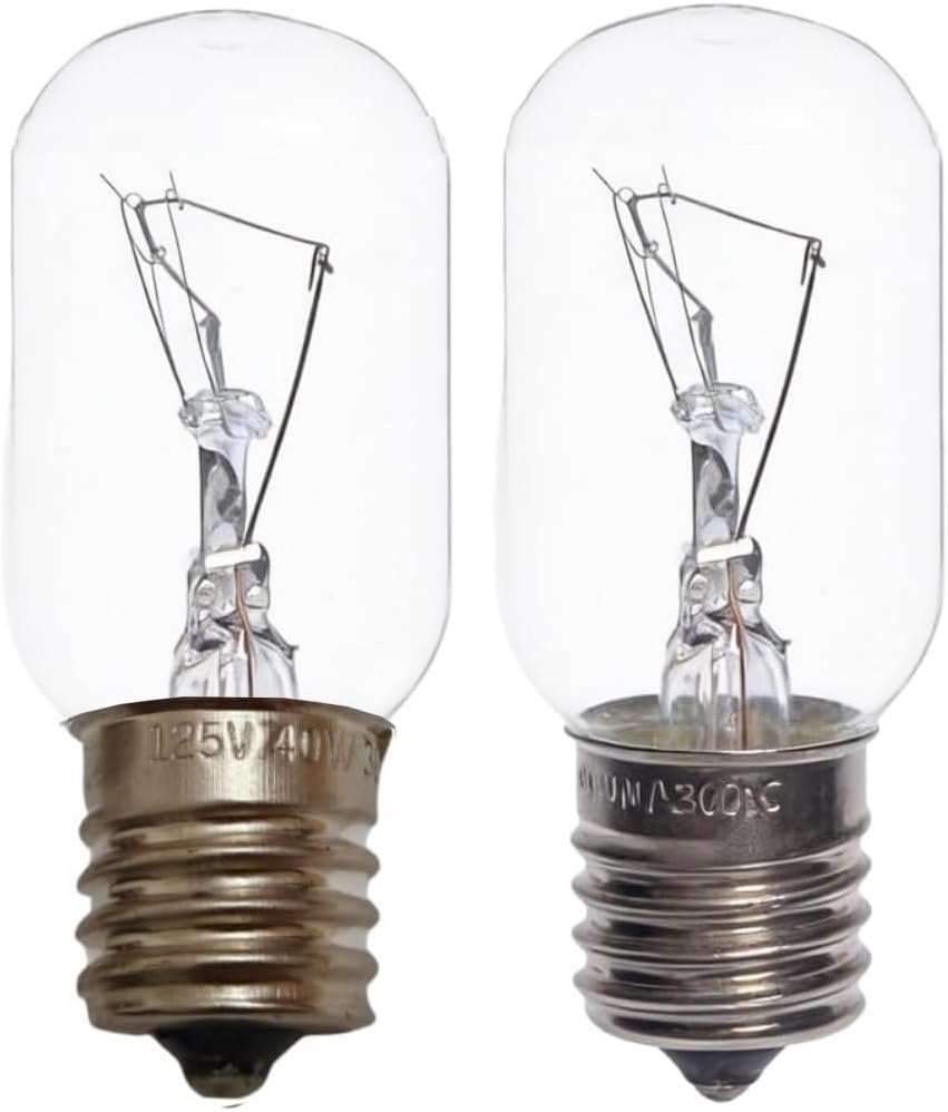 (2 Pack) 5304488360 Microwave Surface Light Bulb fits for Frigidaire Whirlpool 5304461116, S5136236, AP5648908
