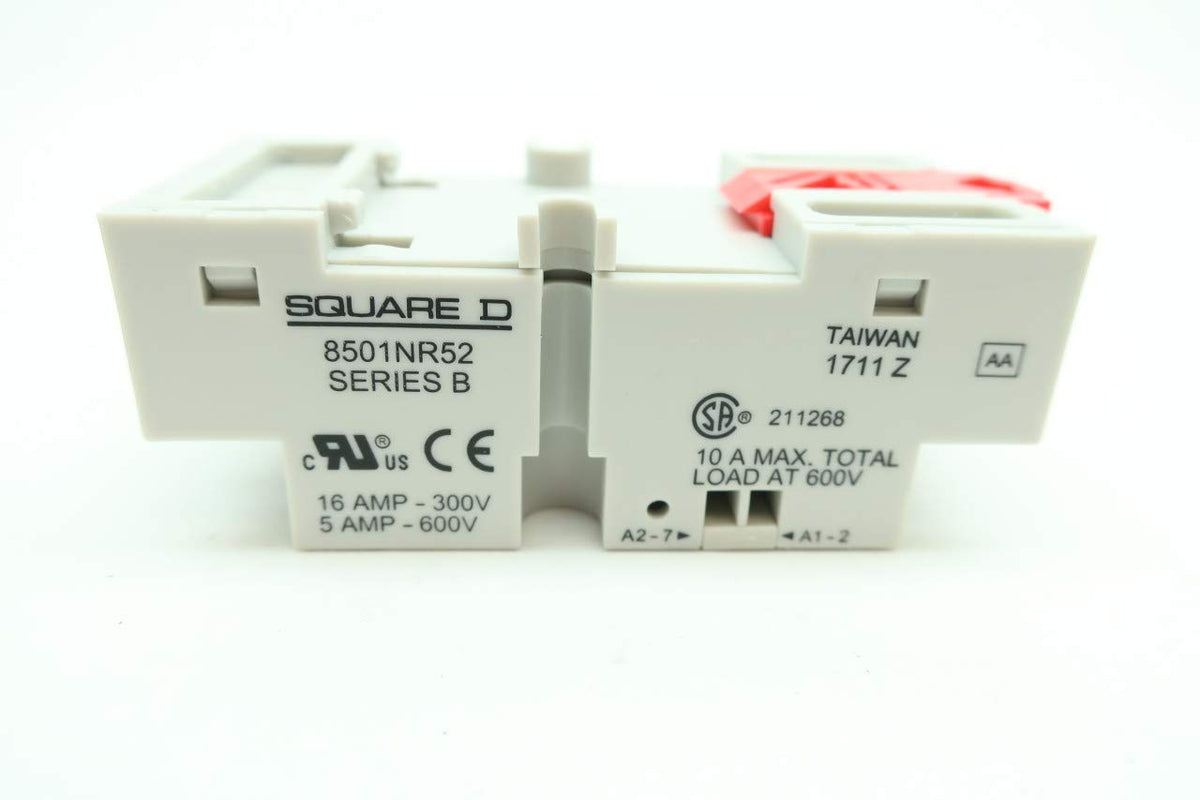 SQUARE D 8501NR52 Relay Socket SER B D646000