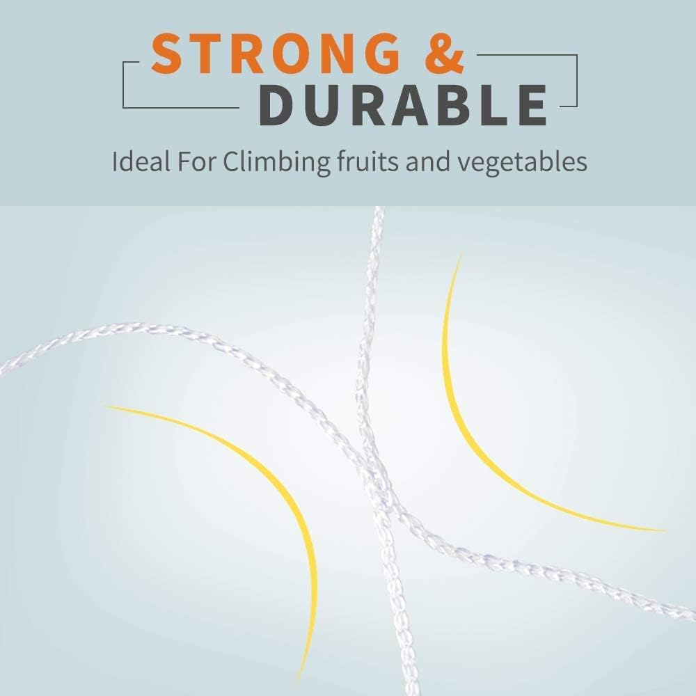 Heavy-Duty Polyester Plant Trellis Netting 5 x 30ft (1 Pack)