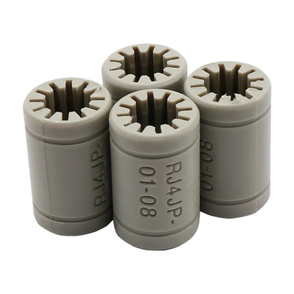 2/4/6/8/10pcs RJ4JP Plastic Linear Bearings Bushing PolymerIgus Igus Drylin Bearing Shaft for 3D Printer Parts Prusa Mendel DIY(2pcs)