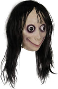 MOMO Challenge Latex Mask - Ultra Realistic Horror Mask Based on Internet Legend - Creepy Halloween Mask for Adults