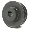 2 Grooves Sheave Pulley 2AK25 3/4" Bore, OD: 2.1/2" - ID 3/4" Keyway, Hex Set Screws 2 Grooves 2AK2534-2AK25