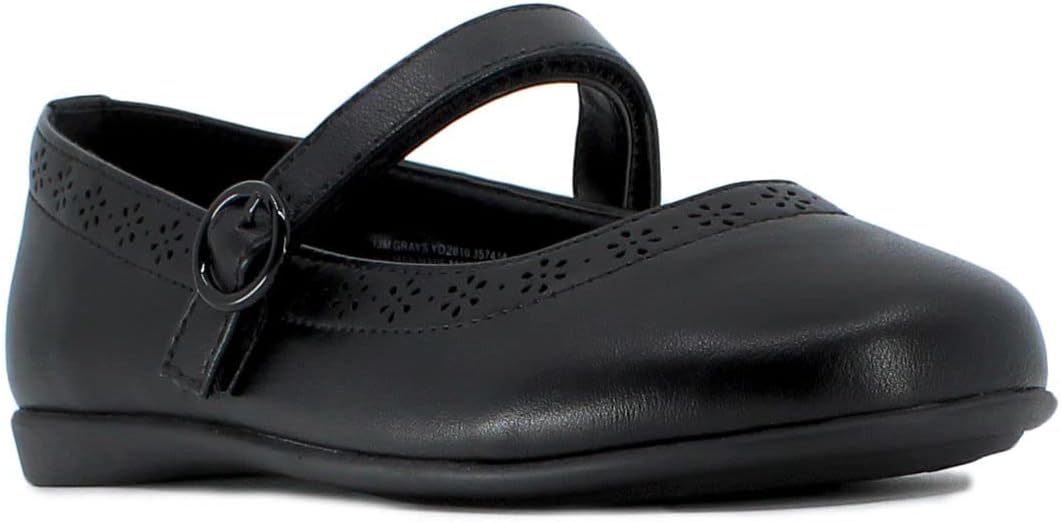 Girls School Uniform Shoe Youth and Toddler Sizes Mary Jane and Ballet Flat Styles